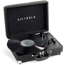 Cargar imagen en el visor de la galería, Tornamesa Victrola Vintage con Bluetooth y Altavoces VSC-400SB