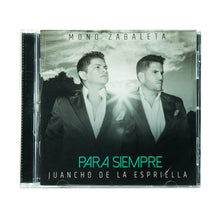 Cargar imagen en el visor de la galería, CD - Mono Zabaleta, Juancho de la Espriella - Para Siempre