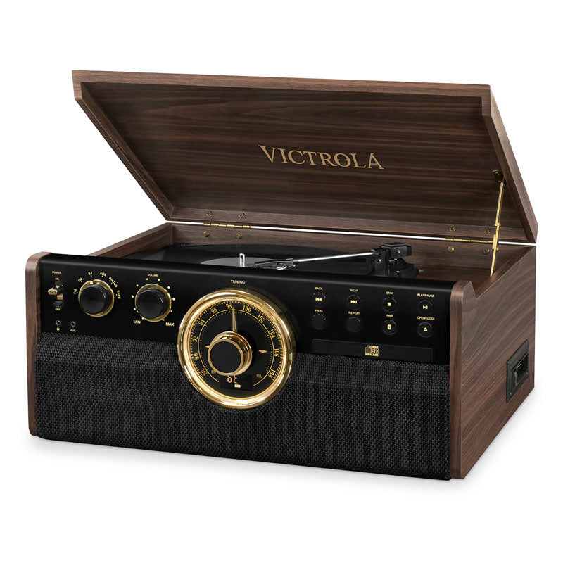 Tornamesa Victrola Empire con Bluetooth y Altavoces VTA-270SB-ESP